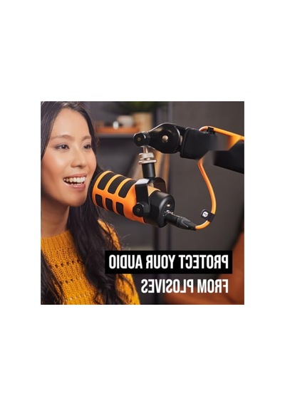 Premium Pop Filtresi - Podmic Ve Usb Mikrofonlar İçin Mavi