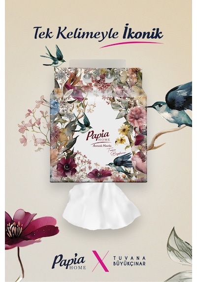 Papia Home Asmalı Havlu 12 Paket 3000 Yaprak