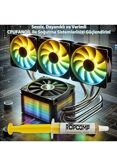 Ropcomp Cpufanoil Cpu Sıvı Soğutucu Fan Mili Yağı Cp5