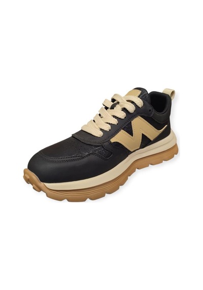 Forty Four Degree İthal Erkek Sneaker Spor Ayakkabı Siyah