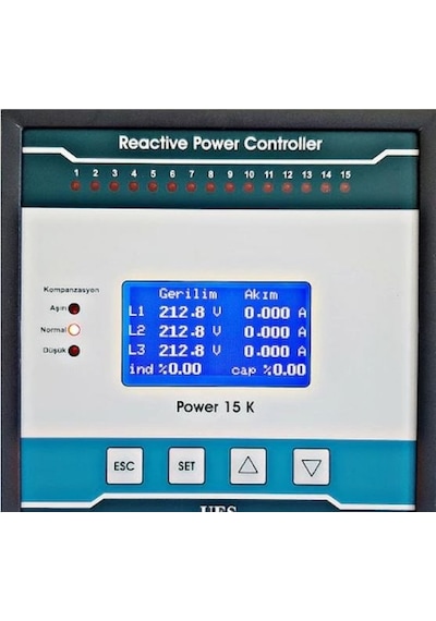 Ues Power 15k Reaktif Güç Kontrol Rölesi