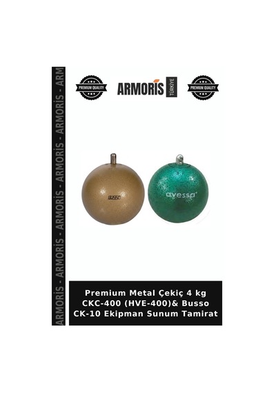 Premium Metal Çekiç 4 Kg Ckc-400 Hve-400 & Busso Ck-10 Ekipman Sunum Tamirat