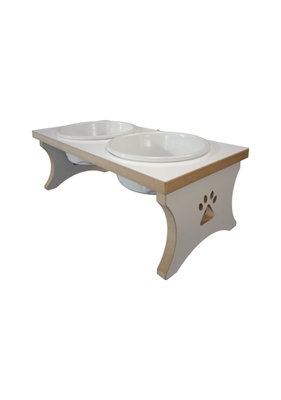 Realwood Seramik Kaseli Orta Büyük Irk Köpek Mama Su Kabı 2 L