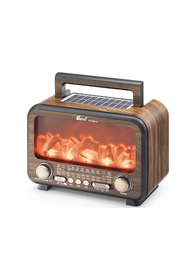 Bluetooth Solar Panelli Fm Radyo Usb Tf Nostaljik Hoparlör A Tdrtr