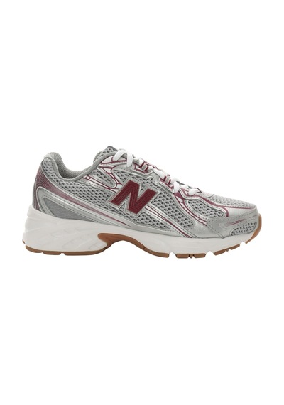 New Balance U740ms2-r 740 Kadın Spor Ayakkabı Gri Gri Bordo