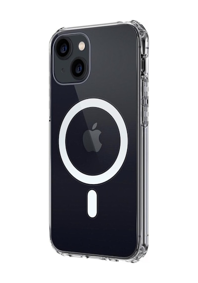 Apple Iphone 13 Ile Uyumlu Kılıf Mag-safe Destekli Şeffaf Koruyucu Kapak Col176280-şeffaf