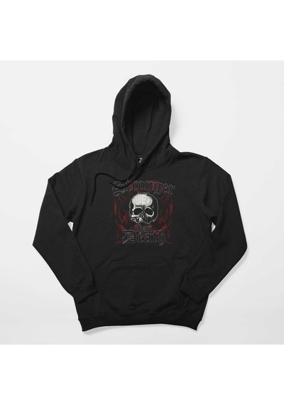 Black Label Society Stronger Than Death Siyah Kapşonlu Sweatshirt Hoodie