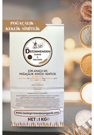 Çok Amaçlı Un - Poğaçalık-Keklik-Simitlik - 1 Kilo