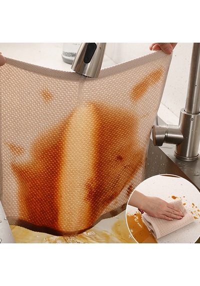 Ultra Yumuşak Emici Mutfak Havlular - 5 Pcs Waffle Dokunma Bulaşık Bezleri Evde Kurutma Yemekleri Gray