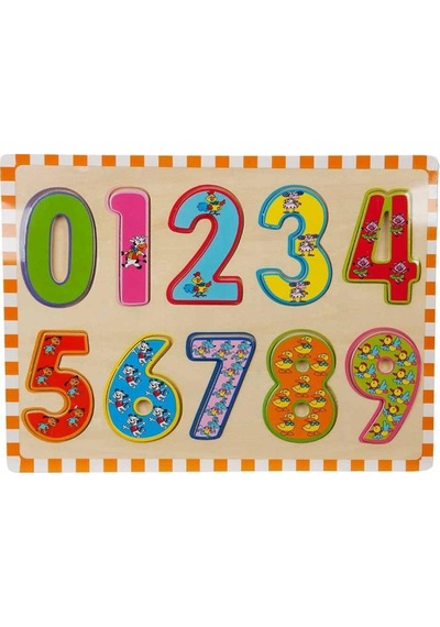 5215 -puzzle Numbers 10 Parça