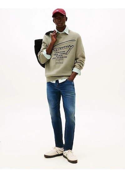 Tommy Hilfiger Austın Slım Tprd Dı1, 1bk-10206 Denim Dark