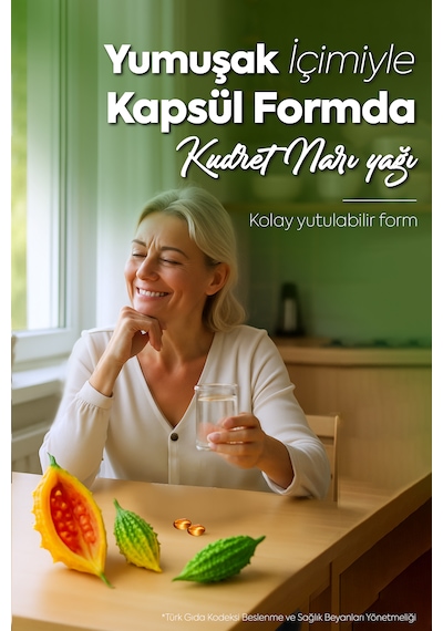 Kudret Narı Yağı Softjel 90 Kapsül 1300 Mg