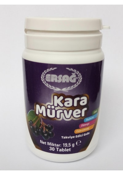 Ersağ Kara Mürver Gıda Takviyesi