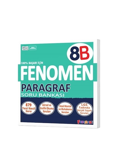 Fenomen 8. Sınıf Paragraf B Soru Bankası