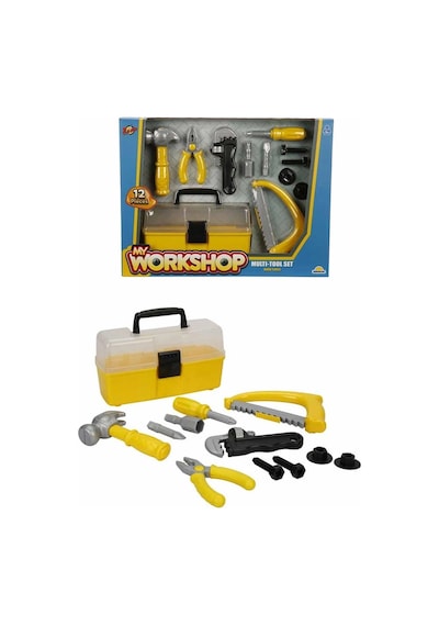 Mey İthalat Zapp Toys My Workshop Çantalı Tamir Seti 12 Parça