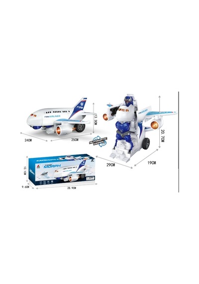Fw338-10a Sesli Işıklı Çarp Dön Dönüşebilen Y Çok Renkli