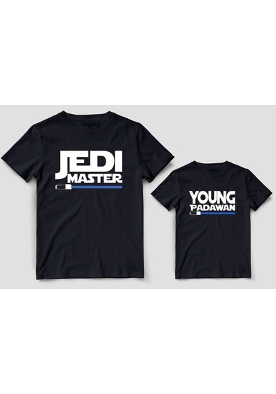 Baba Oğul Jedi Master Zıbın Tshirt 001