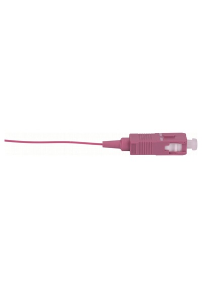Alfafonet Sc/pc Multimode Tight Buffer Om4 1 Metre Fiber Optik Pigtail 1 Paket - 10 Adet