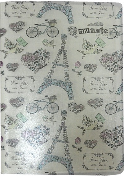 Mynote Campus Defter A6 40yp Kareli - Paris Koyu Yeşil