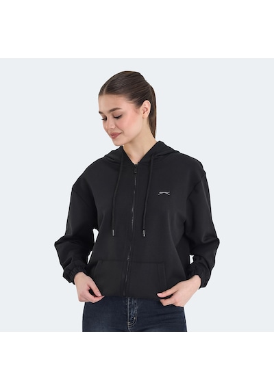 Slazenger KIMBERLEY IN Kadın Sweatshirt Siyah
