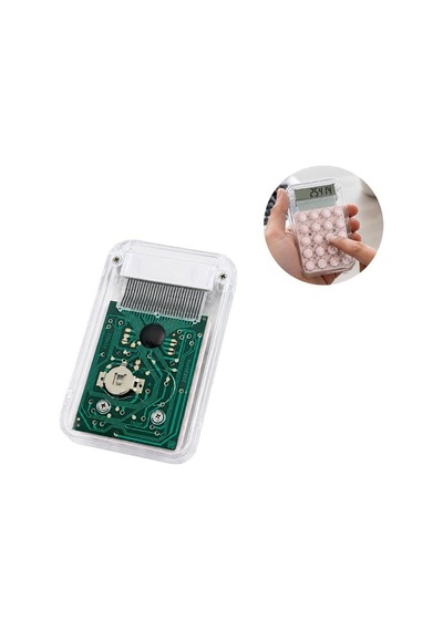 Pm-25414 Pembe Mini Hesap Makinesi Çok Renkli