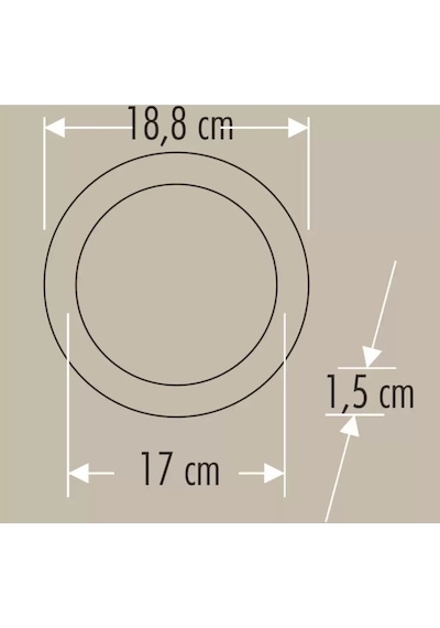 Sıva Altı Led Panel 15w Slim Ct-5148 - Beyaz Işık Diğer