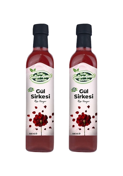 Gül Sirkesi 2x500 Ml %100 Katkısız Doğal Özel Üretim