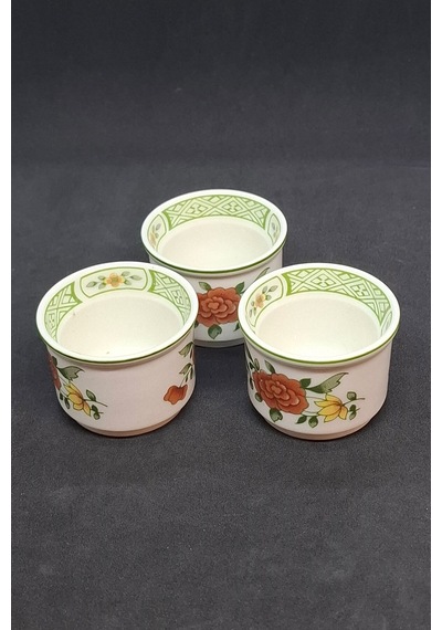 Summerday Vintage Yumurtalık 3 Adet Turuncu