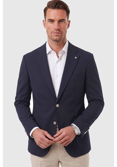 Rizzup Erkek Slim Fit Likralı Koyu Lacivert Blazer Ceket Metal Düğmeli Torba Cepli Spor Ceket 2600828 Rizzup Erkek Slim Fit Likralı Koyu Lacivert Blazer Ceket Metal Düğmeli Torba Cepli Spor Ceket 2600828