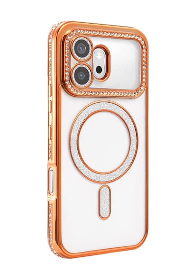 Bezos Huawei Honor 600 Joke Simli Magneticsafe Kılıf - Turuncu Ventra