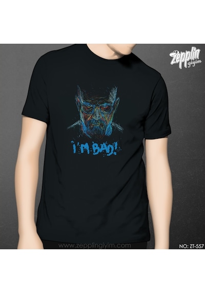 Breaking Bad I Am Bad Siyah Tişört Siyah