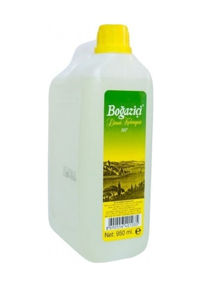 Boğaziçi 80 Derece Limon Kolonyası Bidon 950 ML