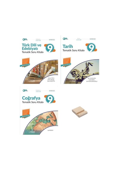 9. Sınıf Edebiyat Tarih Ve Coğrafya 3lü Set Tematik Soru Kitabı
