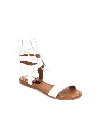 Fox Shoes Beyaz Kadın Sandalet B548397509