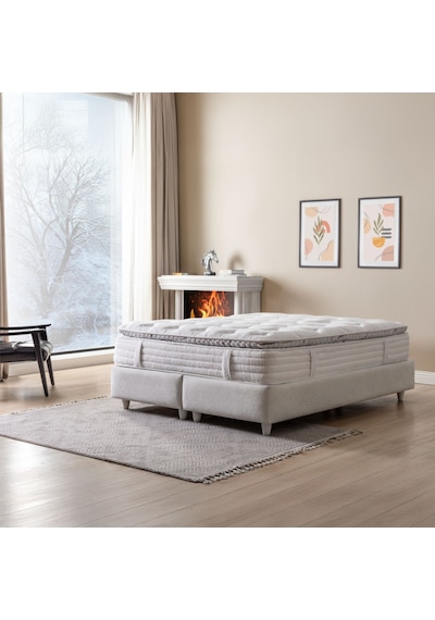HB Bedding Sleepy Ultra Ortopedik Tavşan Tüylü Torba Paket Yaylı Yatak...