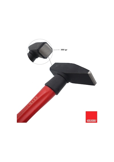 Ceta Form 300 Gr Fiber Saplı Tesviyeci Çekiç L01f-300