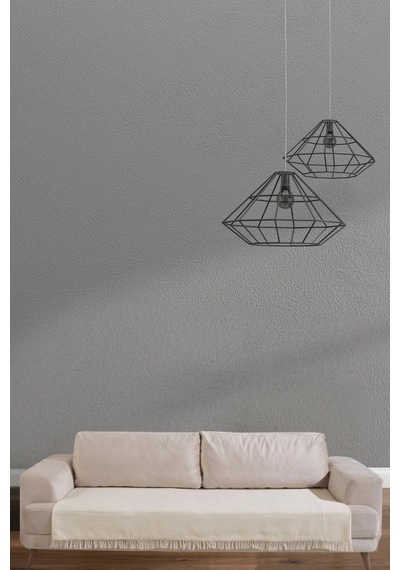 Miracolo Home Ekru Pamuklu Koltuk Örtüsü 115x200 Önden Saçaklı Çizgili Desenli