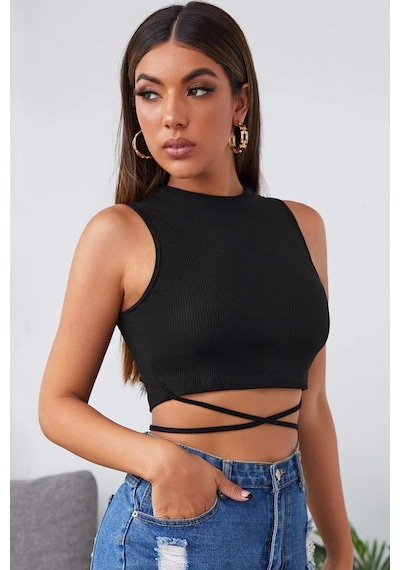 Epilons Zenvial Kadın Siyah Çapraz Bağlamalı Crop Top Büstiyer Zenviall2 Epilons Zenvial Kadın Siyah Çapraz Bağlamalı Crop Top Büstiyer Zenviall2