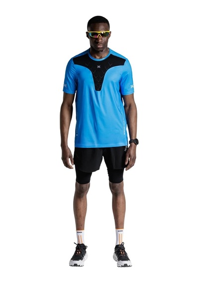 X-Bionic X-bıonıc X-bıonıc Corefusıon Run Shırt Ss Men Eı00 Mavi