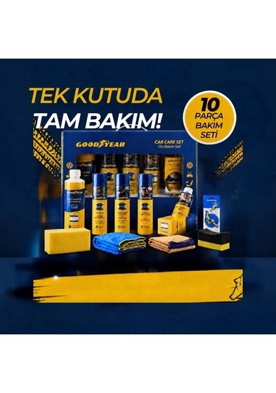 Good Year Araç Bakım Seti 10 Parça
