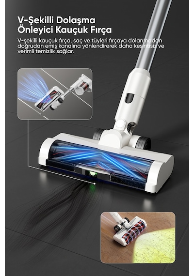 Uwant V500 Dikey Şarjlı Süpürge
