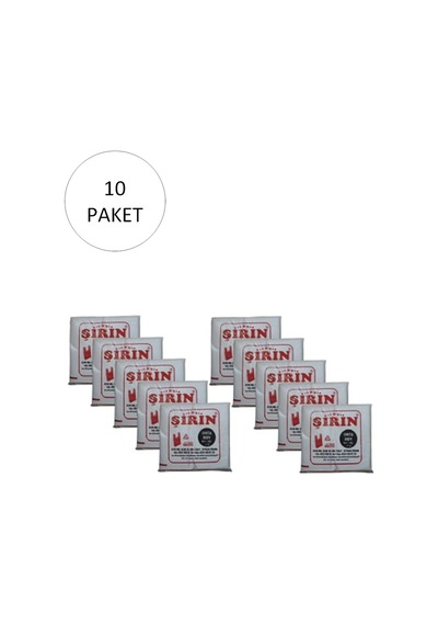 Herşeytrend Beyaz Kalın Atlet Poşet Orta Boy 28x50 Cm 1 Kg 10 Paket Takriben 750 Adet
