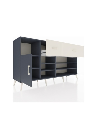 Kronos Konsol 6 Raflı 2 Çekmeceli Tek Kapaklı 176x59x99 Antrasit-antrasit/aytaşı Antrasıt/aytası - Antrasıt Kronos Konsol 6 Raflı 2 Çekmeceli Tek Kapaklı 176x59x99 Antrasit-antrasit/aytaşı Antrasıt/aytası - Antrasıt