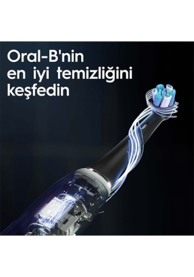Şarjlı Diş Fırçası, Orta Sertlikte Fırça Kılı İle Ultrasonik Temizlik