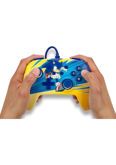 Nintendo Switch Kablolu Oyun Kolu Lisanslı Sonic Boost Edition Powera Oled,switch 2