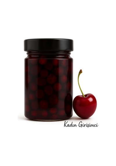 Vişne Reçeli 400 G-katkısız,iri Taneli,geleneksel Lezzet