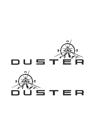 160 X 56 cm - Dacia Duster Pusula Off Road Oto Sticker