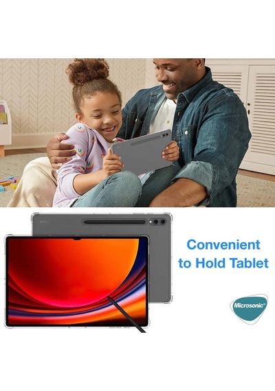 Microsonic Samsung Galaxy Uyumlu Tab S10 Plus X820 Kılıf Shock Absorbing Tablet Kılıfı