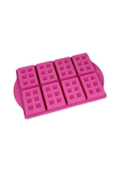 Waffle Silikon Kalıp 8x5,5 Cm 6 Delikli Diğer