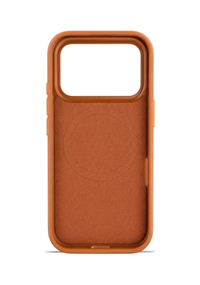 Premium Fabric Cover Apple iPhone Uyumlu 17 Pro Taba - Bronz